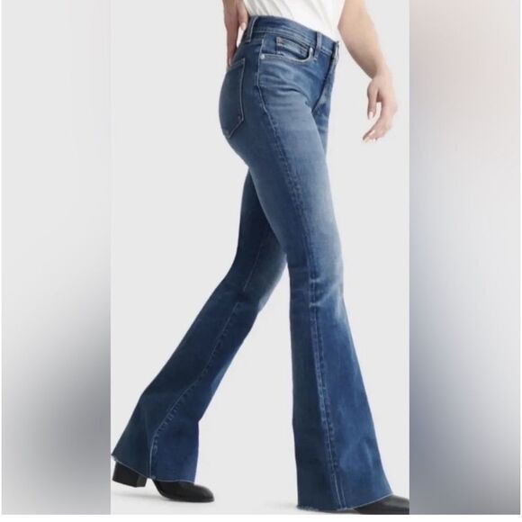 LUCKY BRAND HIGH - RISE FLARE 2 WAY STRETCH JEANS NWT